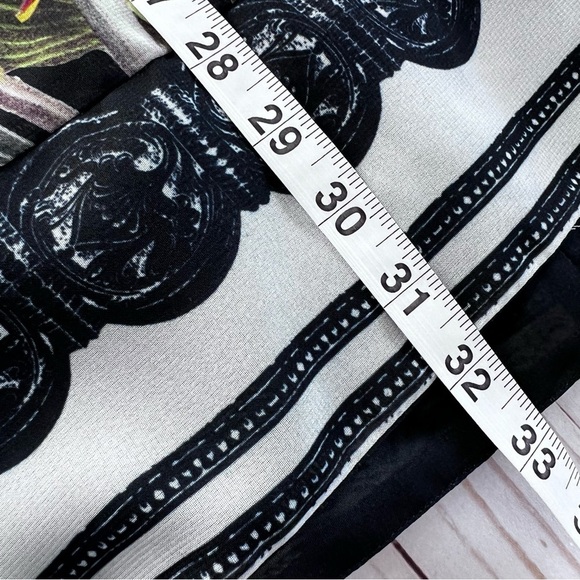 EUC Soft Surroundings Spring Meadows Midi Skirt in Black size Small - Picture 15 of 15